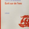Ecrit sur de l'eau
