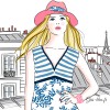 Petite robe bleue